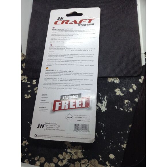 JW SHEARS Craft Styling Razor - Picture 3 of 3